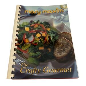 Mary Maxim The Crafty Gourmet Cookbook Great Recipes From Associates & Customers